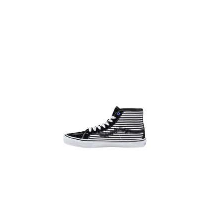 Vans Black And White Leather Sneaker - Sandy Store ByNet