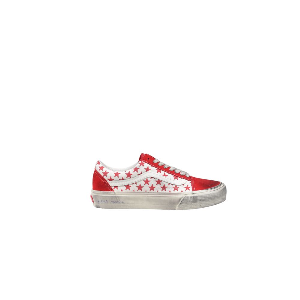 Vans Red Suede Leather Sneaker - Sandy Store ByNet