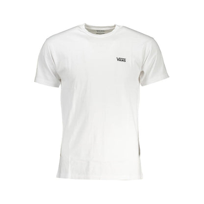 Vans White Cotton Men T-Shirt - Sandy Store ByNet