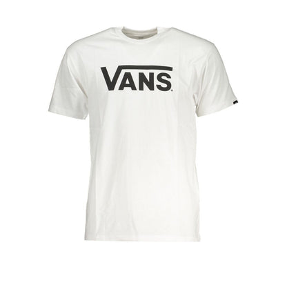 Vans White Cotton Men T-Shirt – XS par Vans | Disponible sur Sandy Store ByNet