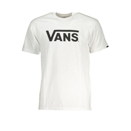 Vans White Cotton Men T-Shirt – XS par Vans | Disponible sur Sandy Store ByNet