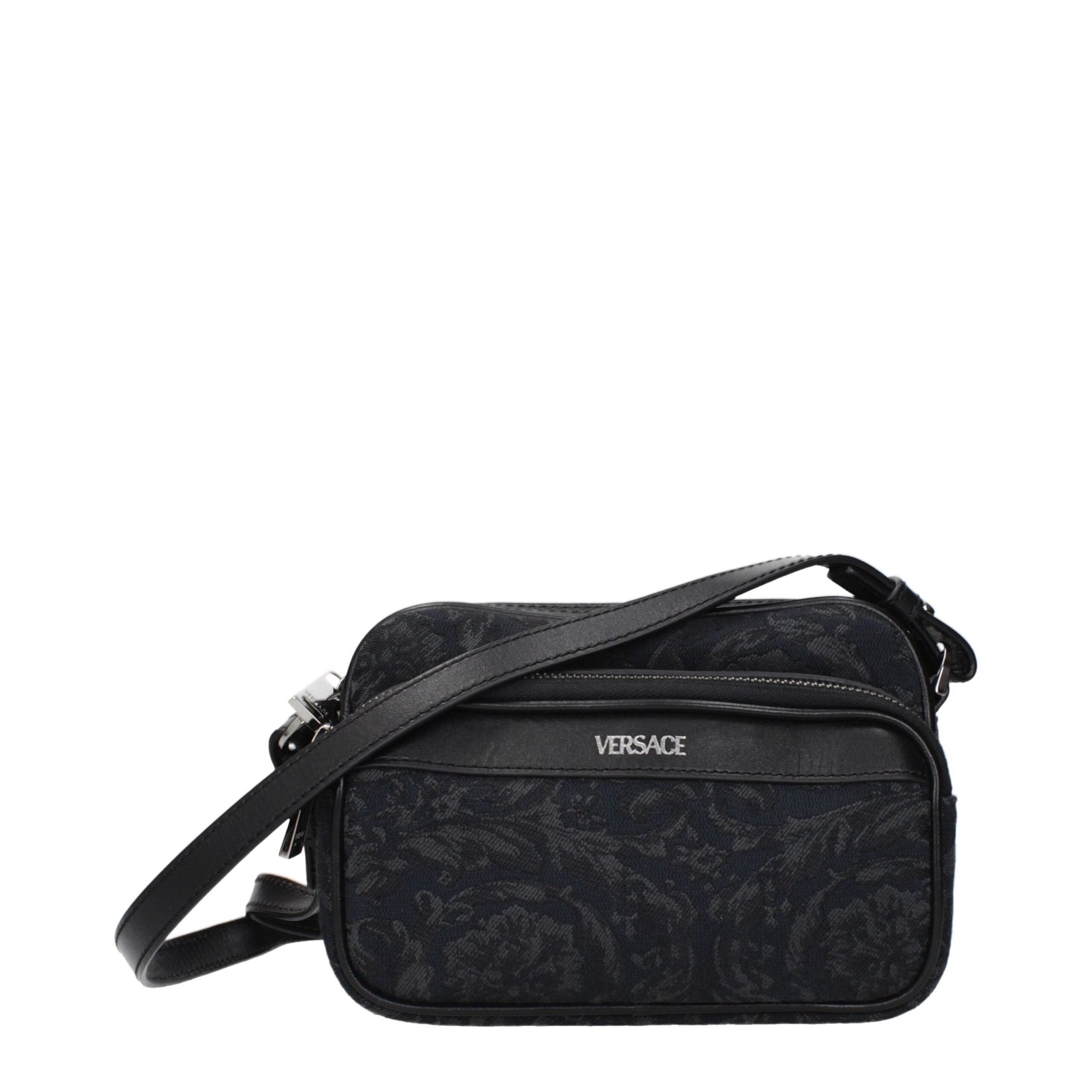 Versace Black Fabric Crossbody Bags – par Versace | Disponible sur Sandy Store ByNet