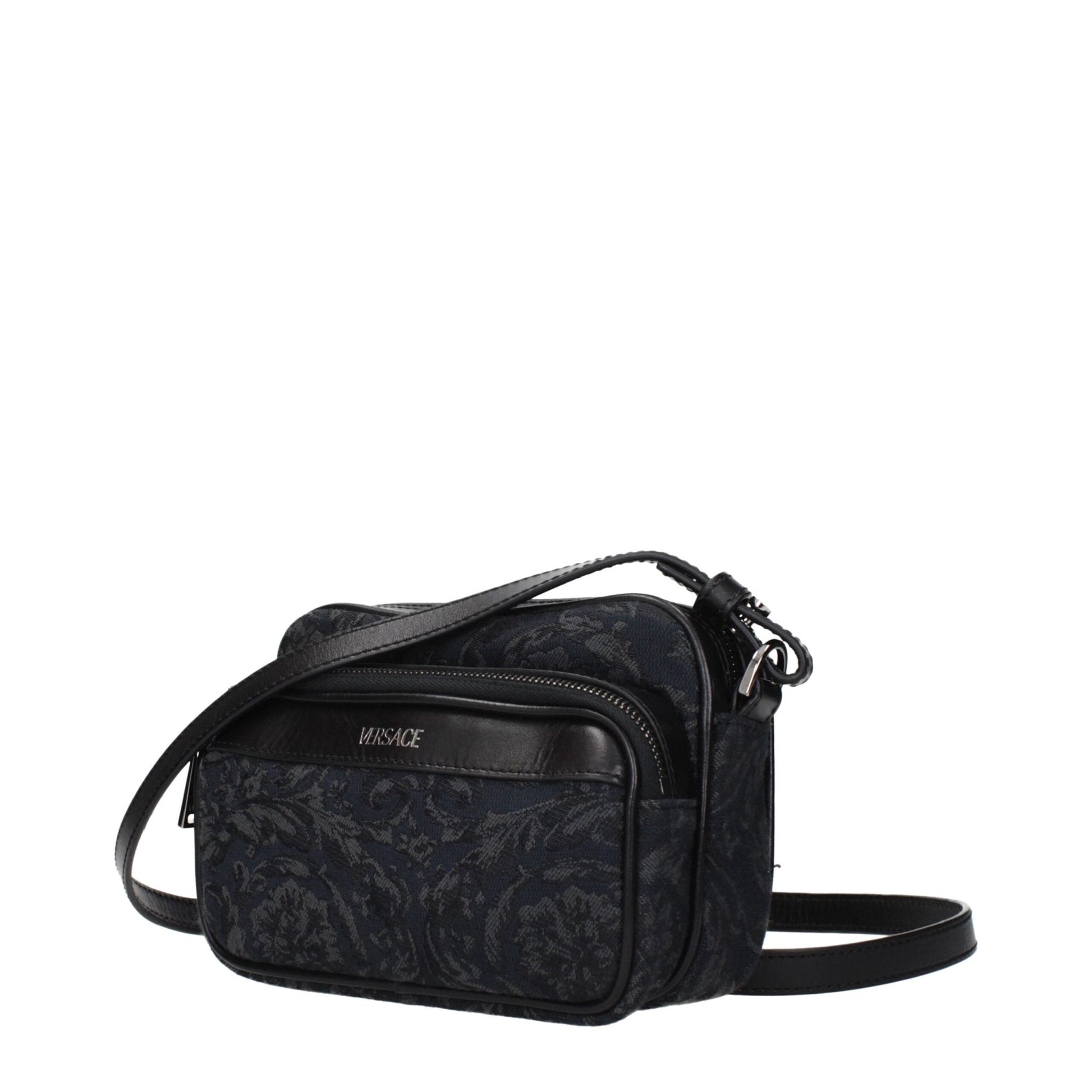 Versace Black Fabric Crossbody Bags – par Versace | Disponible sur Sandy Store ByNet
