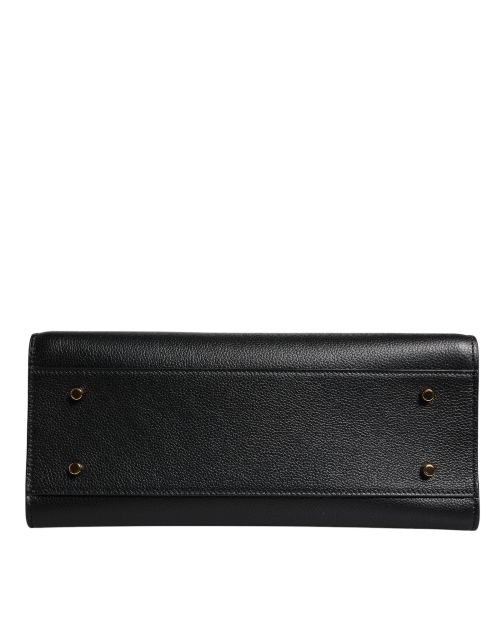 Versace Black Large Leather Top Handle Shoulder Crossbody Bag - Sandy Store ByNet
