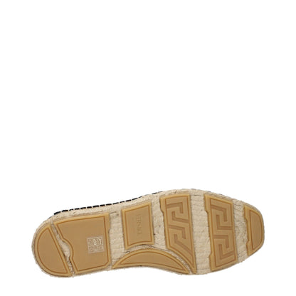 Versace Black Leather Espadrilles – EU41/US8 par Versace | Disponible sur Sandy Store ByNet