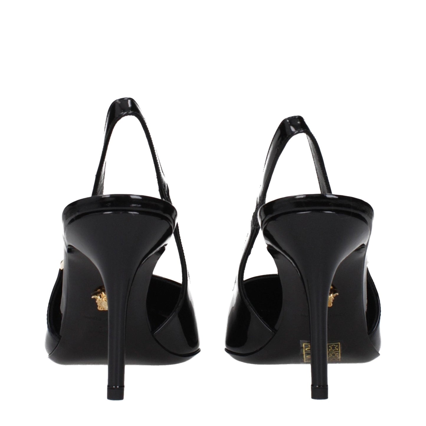 Versace Black Leather High Heel Pumps – EU36/US6 par Versace | Disponible sur Sandy Store ByNet