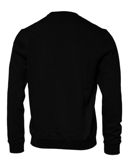 Versace Black Medusa Fleece Men Crew Neck Sweatshirt Sweater - Sandy Store ByNet