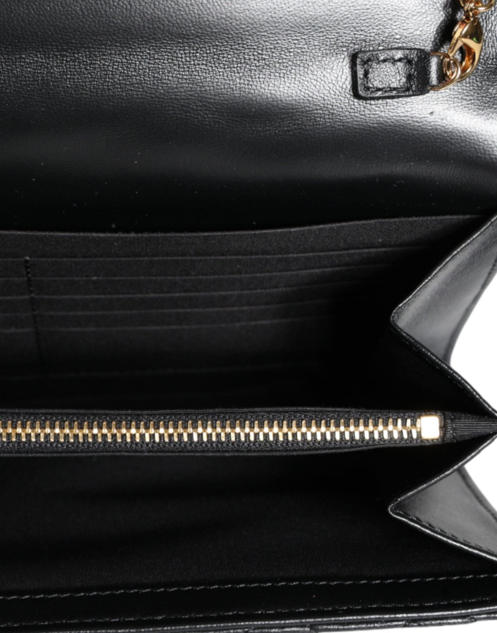 Versace Black Quilted Nappa Leather Crossbody Shoulder Bag - Sandy Store ByNet
