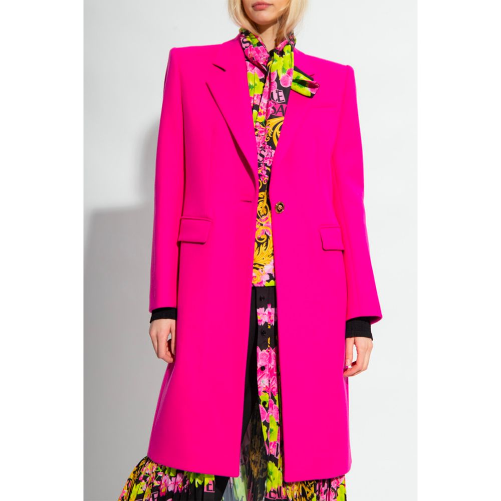 Versace Fuchsia Viscose Jackets & Coat - Sandy Store ByNet
