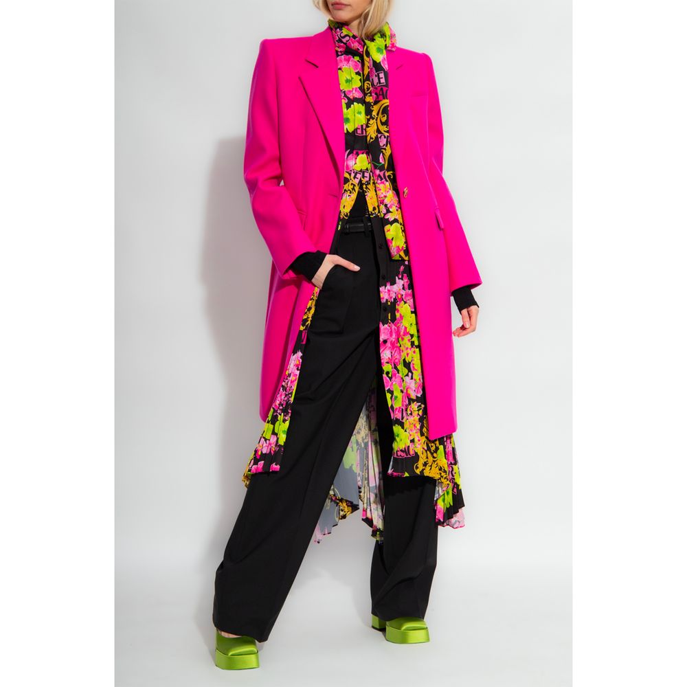 Versace Fuchsia Viscose Jackets & Coat - Sandy Store ByNet