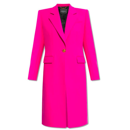 Versace Fuchsia Viscose Jackets & Coat - Sandy Store ByNet