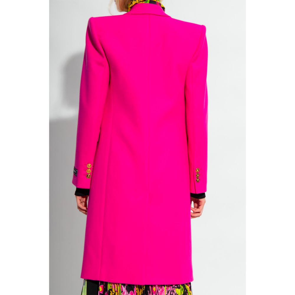 Versace Fuchsia Viscose Jackets & Coat - Sandy Store ByNet