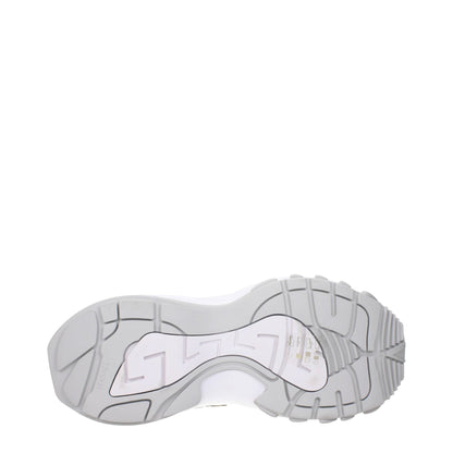 Versace Gold Fabric Low Tops – EU39/US9 par Versace | Disponible sur Sandy Store ByNet