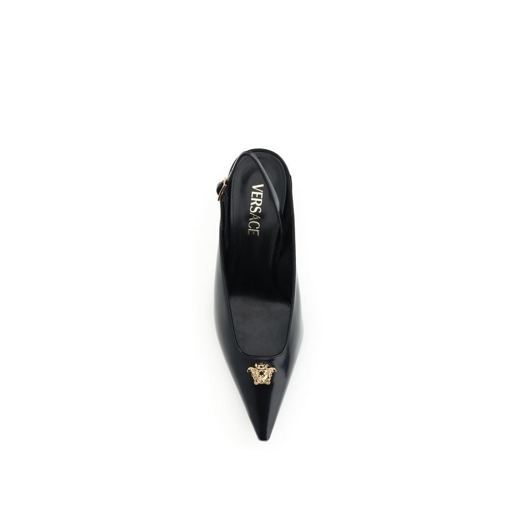 Versace La Medusa slingback Pumps – EU38/US8 par Versace | Disponible sur Sandy Store ByNet