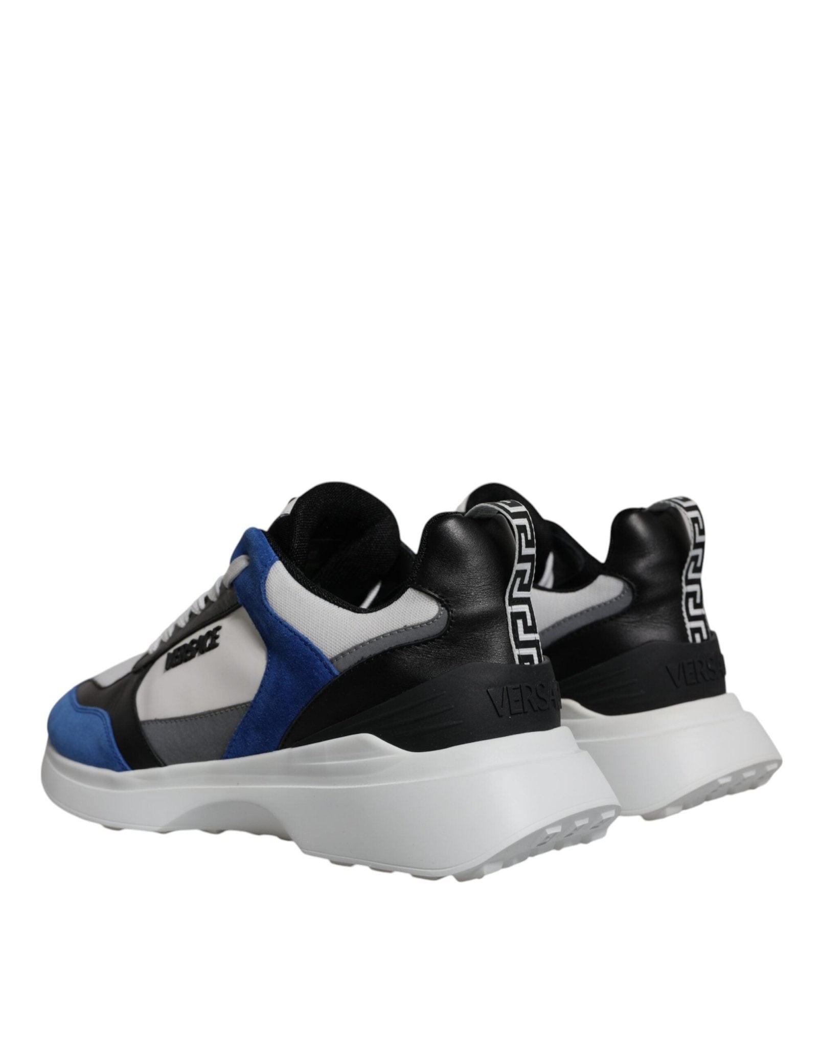 Versace Multicolor Canvas Quad Fabric Medusa Low Top Sneakers Shoes - Sandy Store ByNet