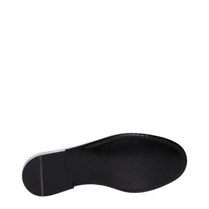Versace White Leather Slip - On Loafers – EU36/US6 par Versace | Disponible sur Sandy Store ByNet