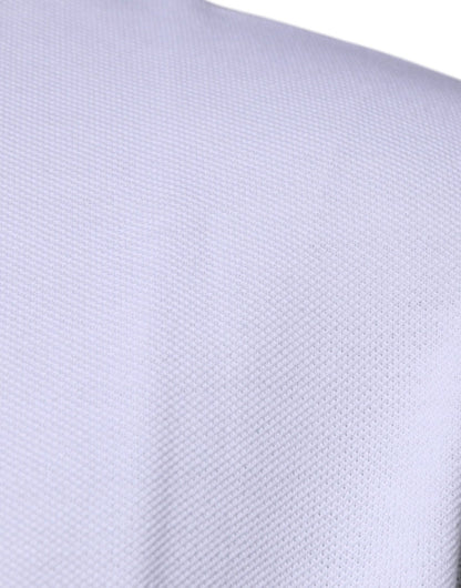 Versace White Viscose Collared Men Polo Short Sleeves T-shirt - Sandy Store ByNet