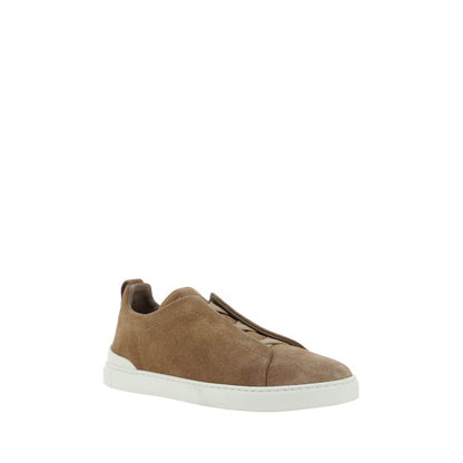 ZEGNA Suede leather Sneakers – EU41.5/US8.5 par ZEGNA | Disponible sur Sandy Store ByNet