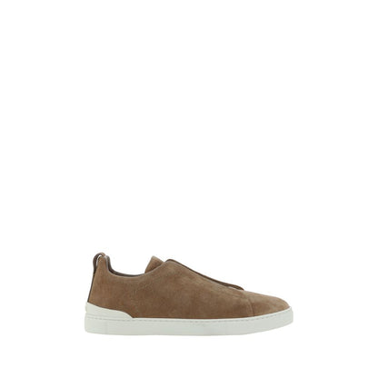 ZEGNA Suede leather Sneakers – EU41.5/US8.5 par ZEGNA | Disponible sur Sandy Store ByNet