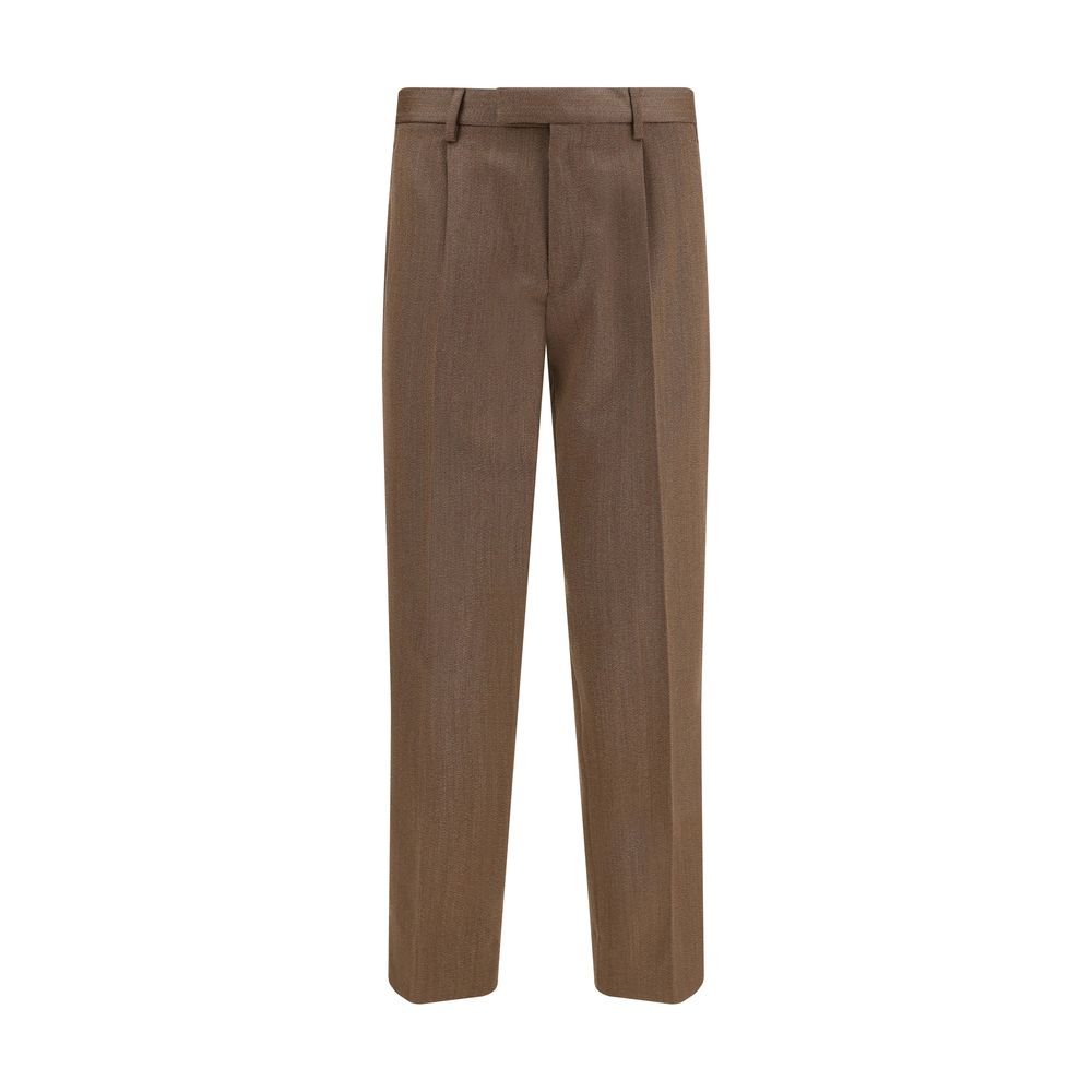 ZEGNA Tailored Trousers in Brown – IT46 | S par ZEGNA | Disponible sur Sandy Store ByNet
