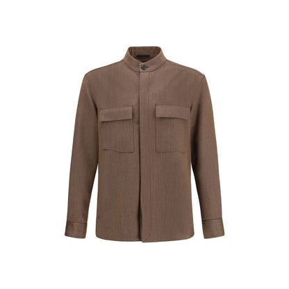 ZEGNA Wool Ovs - overshirt – L par ZEGNA | Disponible sur Sandy Store ByNet