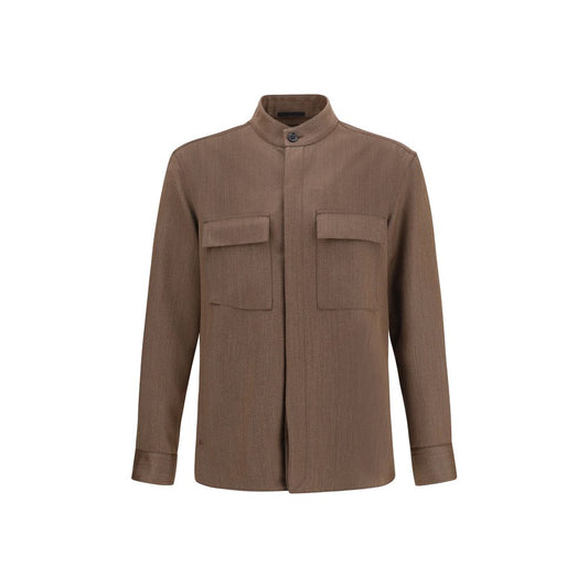 ZEGNA Wool Ovs - overshirt – L par ZEGNA | Disponible sur Sandy Store ByNet